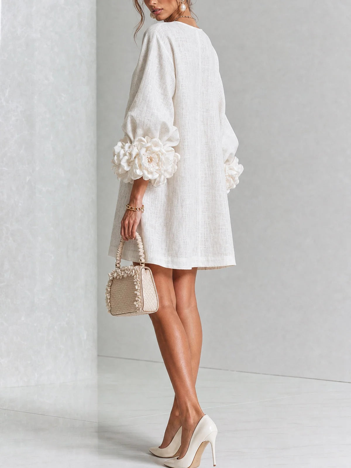 Rosalie | Miniabito con chiusura a bottoni